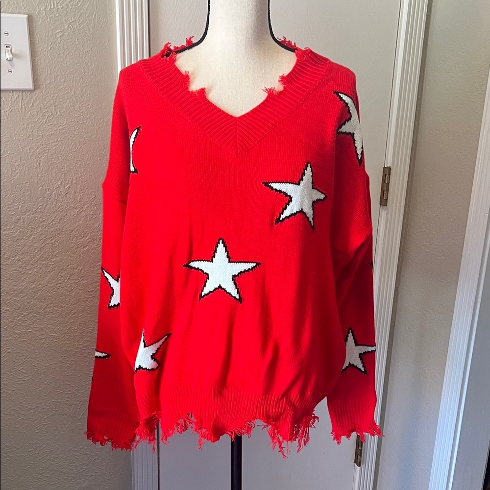 Mainstrip Star sweater, L